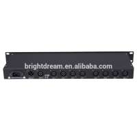 High quality 8 ways dmx signal amplifier distributor eight road stage light Splitter