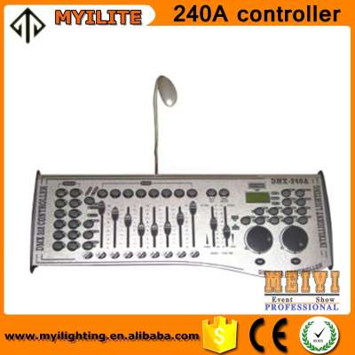 high quality dmx stage light 240 console.DMX 512 CONSOLE