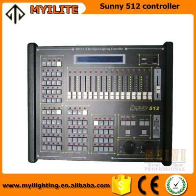 Professional new Dmx sunny 512 light controller 512CH DMX console for stage lighting