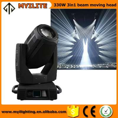 Guangzhou pro sharpy 330w 15r beam moving heads light disco stage lighting