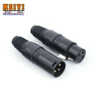 DMX-512 XLR 3 Pin Male to XLR 3 Pin Female DMX Signal Lighting Cable Audio Connector for Stage Lighting